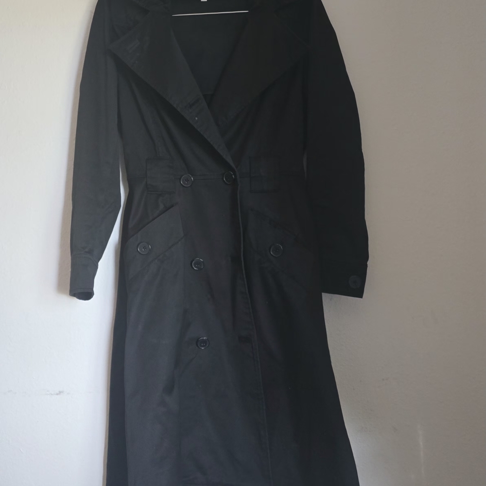 Zara Black Trench Coat